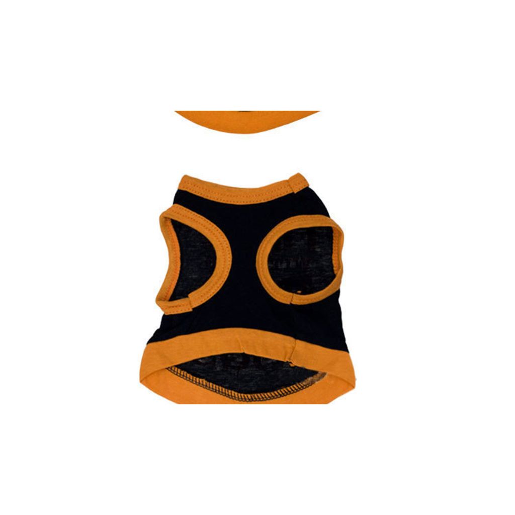 Big Dogs (Orange) Dog T-Shirt by Doggy Doo Little-1