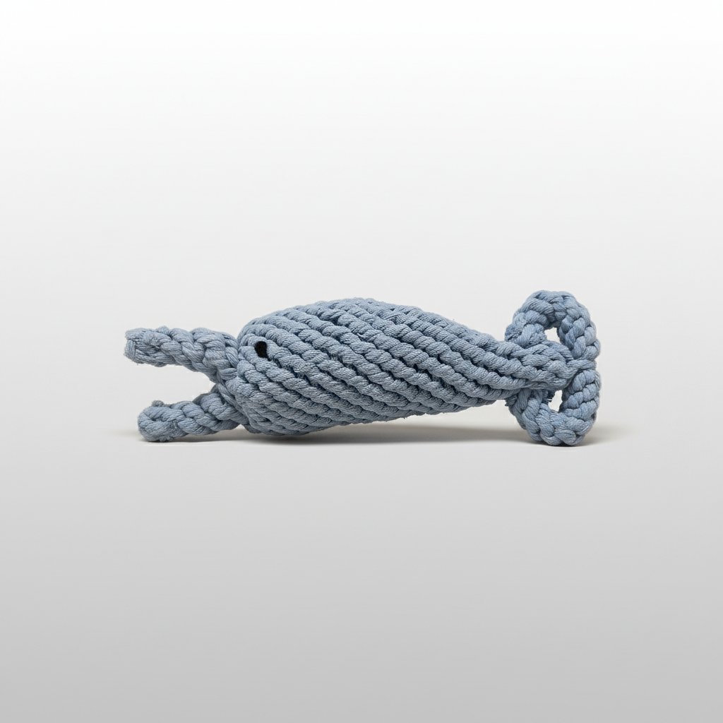 The dolphin dog toy-1